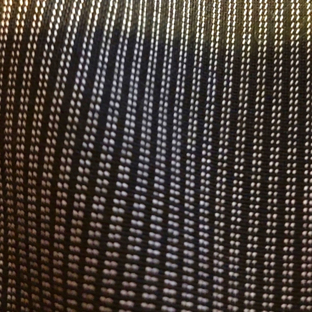 🖤Stunning Vintage Anne Klein Black & White Pinstripe Platinum Slacks Pants - 12 - Picture 2 of 12